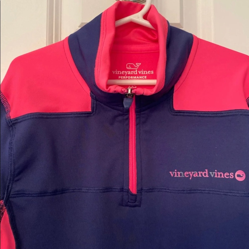Vineyard Vines Women’s XS Navy 3/4 zip VGUC